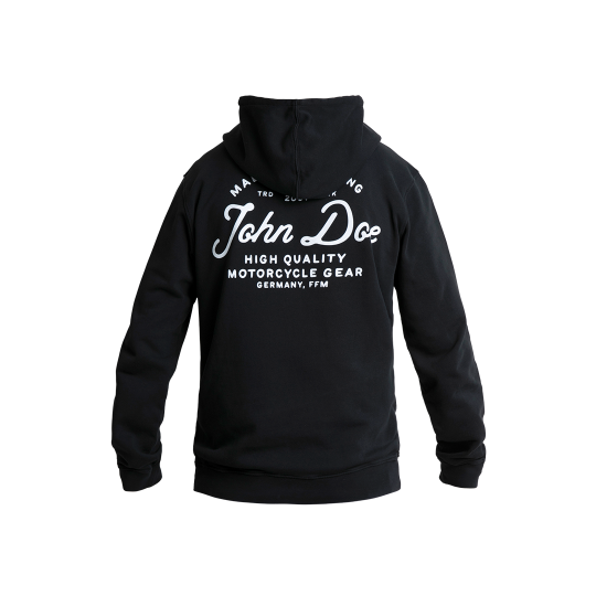 Hoodie JD Lettering Black