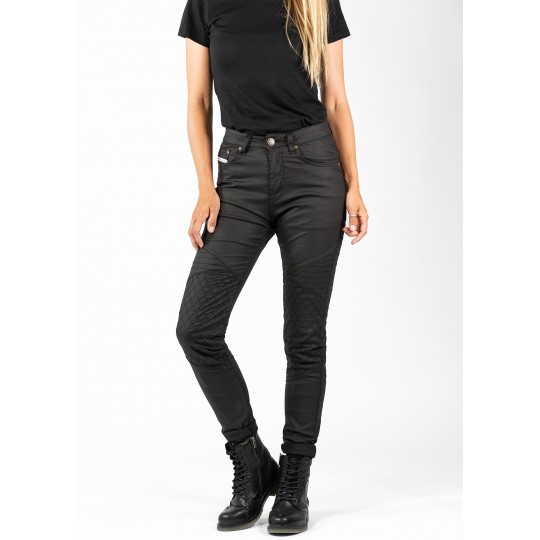 Betty Biker Jeggings Black