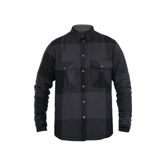 Motoshirt Grey/Black Big Block 