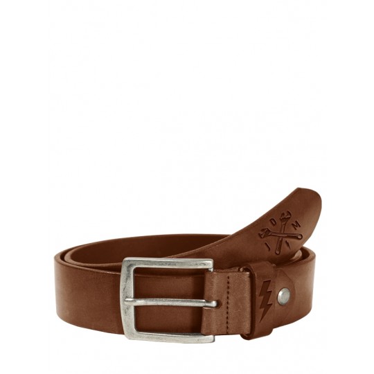 Leather Belt Cross Tool Dark Cognac															 		 		