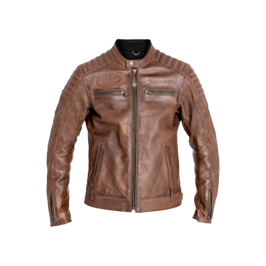 Leather Jacket Dexter Brown