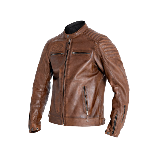 Leather Jacket Dexter Brown