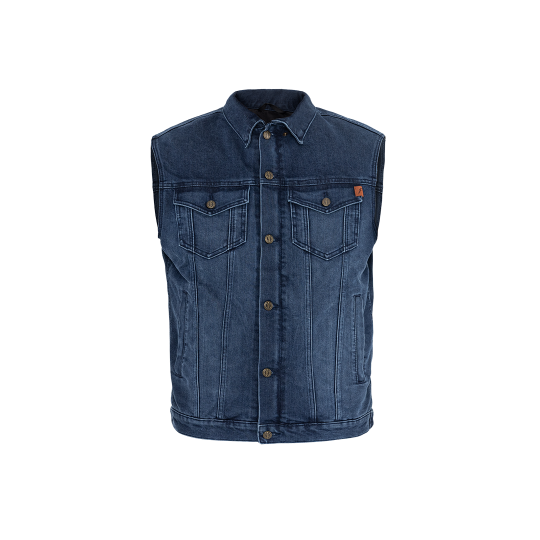 Trucker Denim Vest Indigo 