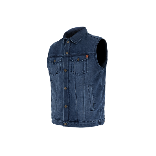Trucker Denim Vest Indigo 