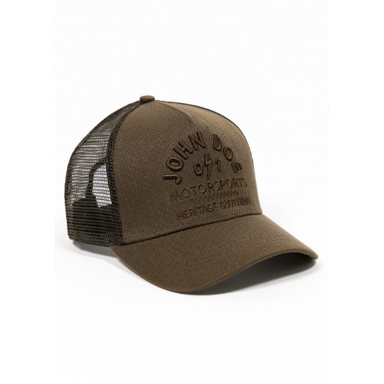 Trucker Hat Brown Heritage- one size																																																				