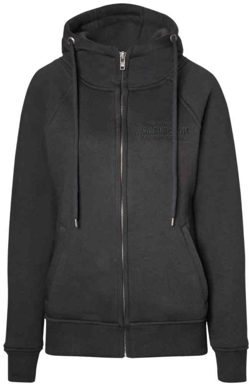 John Doe Kevlar Hoodie with Kevlar Womens Hoodie Black with Kevlar JHK8001 Made for Riding