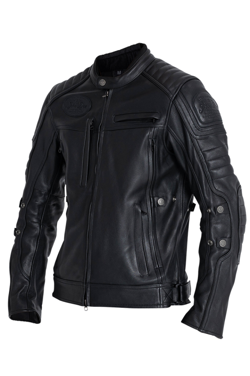 JLE6002 Technical Leather Jacket - John Doe