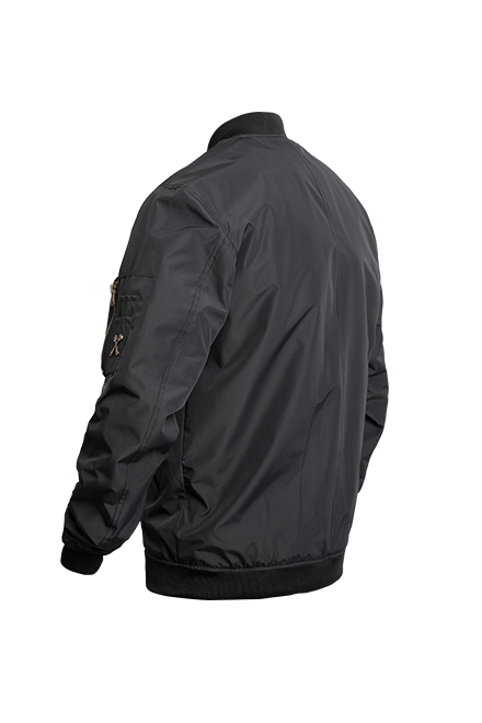 JDF5001 Flight Jacket Black Made for Riding