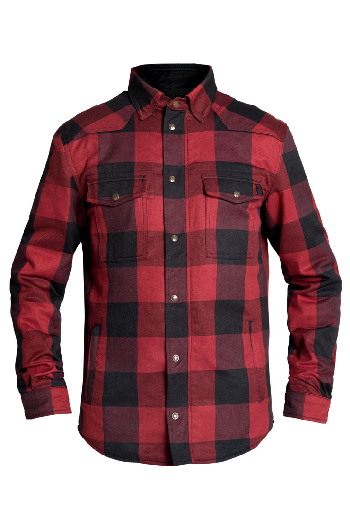 John Doe; Kevlar ® ; Shirt with Kevlar ®; Lumberjack Shirt Red with ...