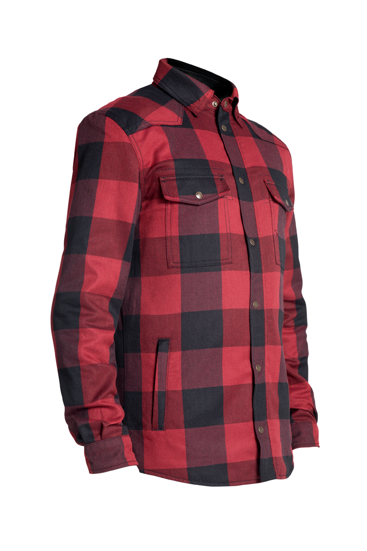 John Doe; Kevlar ® ; Shirt with Kevlar ®; Lumberjack Shirt Red with ...